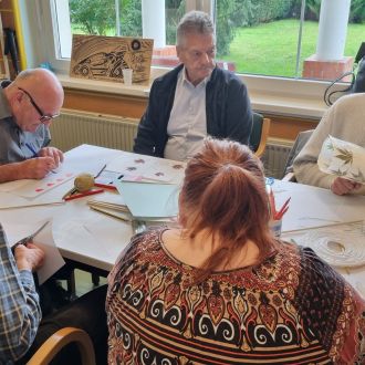 Likovna kolonija v DUO Impoljca